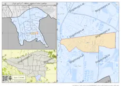 موقعیت محله استخر