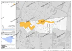 محدوده های بافت فرسوده محله استخر