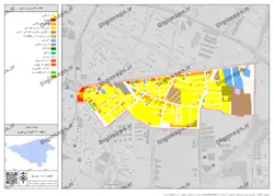 کاربری زمین محله استخر