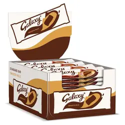 شکلات گلکسی خالص بسته 24 عددی | Galaxy Smooth Milk Chocolate