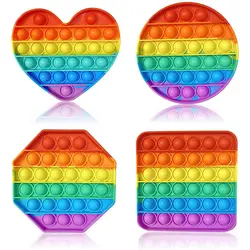 فیجت ضد استرس مدل پاپیت سلیکونی پک4تایی