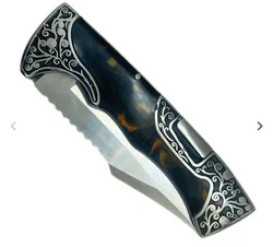 چاقو جیبی کلمبیا اورجینال دسته کهربایی