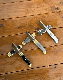 چاقو جیبی تیغه استیل هر سه مدل ،جنس دسته  فیبر ، اپوکسی و استیل