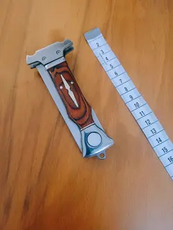 A123 چاقو جیبی کلمبیا  با غلاف کار اصل و اورجینال