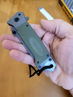 چاقو جیبی برونینگ نظامی Da73 اصلی تیغه تانتویی