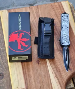 چاقوی میکروتک آمریکایی A6 همراه با کیف و هارد باکس اصلی کار اورجینال