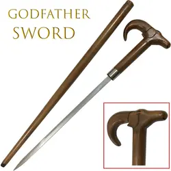 شمشیر مخفی عصایی طرح قوچ۲