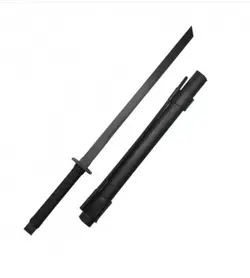 شمشیر نینجاتو(چوکوتو) طرح تسوبا به دلخواه مشتری تمام مشکی