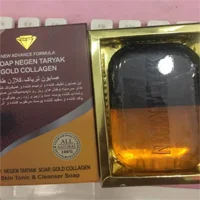 صابون کلاژن تریاک دو رنگ