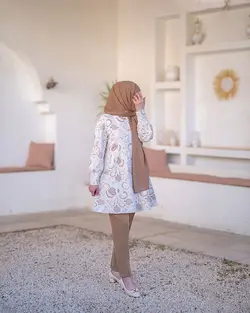 مانتو قلاب بافی نسکافه ای