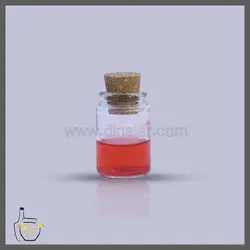 ویال استوانه ای درب چوب پنبه ای سایز 5