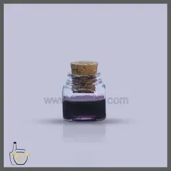 ویال چهارگوش درب چوب پنبه ای سایز 6