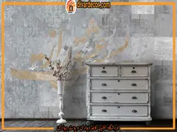 پوستردیواری پتینه و خوشنویسی 4