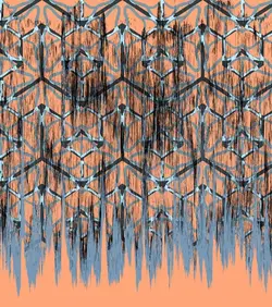 پوستر دیواری طرح مکرومه