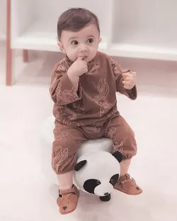 پاپوش Bear چرم عسلی