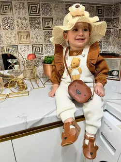 پاپوش Bear چرم عسلی