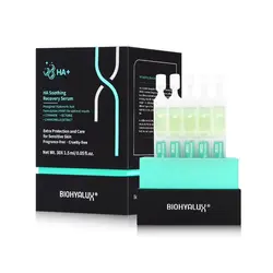 ویال ضد التهاب و ریکاوری و ترمیم پوست بایوهیالوکس سبز (پک 10 عددی)