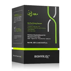 ویال ضدجوش و درمان منافذ باز بایوهیالوکس سبز فسفری (پک 10 عددی)