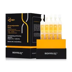 ویال جوانسازی فوق‌العاده قوی بایوهیالوکس نارنجی (پک 8 عددی)