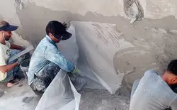 عایق دو جزئی رطوبتی مقاوم الاستیکی