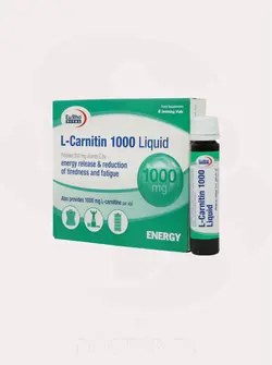ویال ال کارنیتین 1000 میلی گرم یوروویتال 6 عدد Eurho Vital- L Carnitin 1000 Liquid