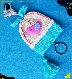 جاکلیدی-جافلش مموري بافتني دست ساز مدل قفس و پرنده