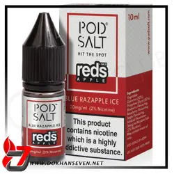 سالت پاد سالت بلوبری سیب یخ | POD SALT BLUE RAZZ APPLE ICE SALT