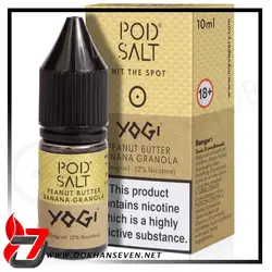 سالت پاد سالت کره بادام زمینی موز گرانولا | POD SALT YOGI PEANUT BUTTER BANANA GRANOLA SALT JUICE