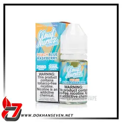 سالت هلو بلورسپری کلود نوردز Cloud Nurdz Peach Blue Raspberry