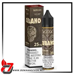 مشخصات، قیمت و خرید سالت ویگاد کوبانو قهوه‌ای تنباکو کارامل | VGOD CUBANO RICH CREAMY CIGAR SALT
