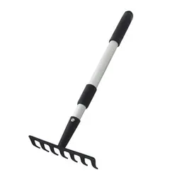 شن کش باغبانی تلسپوپی با دسته آلومینیومی