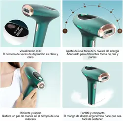 دستگاه لیزر موهای زاید  دایمی صورت وبدن خانگی فلیپس  هلندیPHILIPS