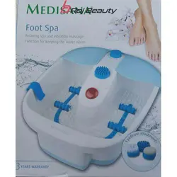جکوزی پا حباب ساز وبیردار سه کاره مدیسانا  المانی Medisana FOOT SPA FS-90L AND  MASSAGE