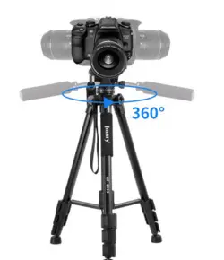 سه پایه دوربین جیماری (Jmary KP-2599 Camera Tripod (Black