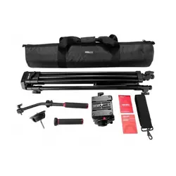 سه پایه فیلمبرداری کینگ جوی Kingjoy VT3500 Pro VideoTripod+VT-3530 Head