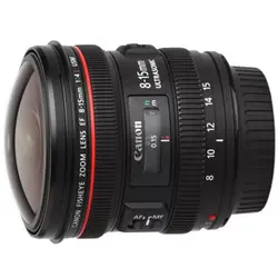 لنز کانن Canon EF 8-15mm f/4L Fisheye USM