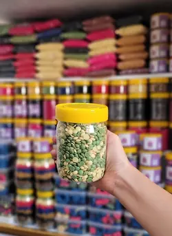 وکس مرواریدی 250 گرمی مخلوط دو رنگ
