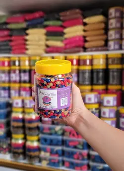 وکس مرواریدی 250 گرمی مخلوط سه رنگ