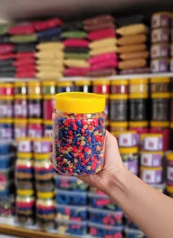 وکس مرواریدی 250 گرمی مخلوط سه رنگ