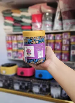 وکس مرواریدی 250 گرمی مخلوط دو رنگ