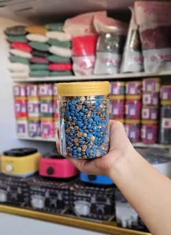 وکس مرواریدی 250 گرمی مخلوط دو رنگ