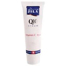 کرم کیوتن دکتر ژیلا 50 گرمDoctor Jila Q10 Cream Vitamin C Plus For All Skin Types 50 g