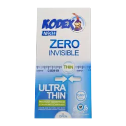 Kodex Zero Invisible Condom | کاندوم بسیار نازک کدکس