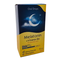 قطره خوراکی ملاتونین + ویتامین ب 6 | Melatonin + Vitamin B6 Drop