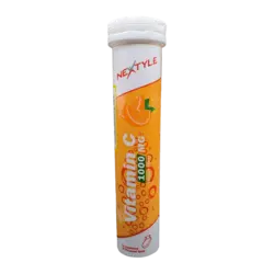 Nextyle Vitamin C 1000mg Eff Tab | قرص جوشان ویتامین ث 1000میلی‌گرم نکستایل