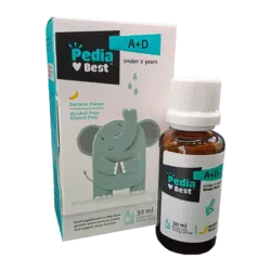 Pedia Best Vitamin A+D Oral Drop | قطره ویتامین آ+د پدیابست