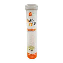 Vita Fizz Vitamin C 500mg Eff Tab | قرص جوشان ویتامین ث 500میلی گرم ویتافیز