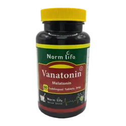 قرص زیرزبانی واناتونین ملاتونین 3 میلی گرم | Norm Life Vanatonin Melatonin 3 mg Tab