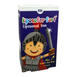 قطره خوراکی آهن لیپوزوفر فورت بی اس کی | BSK Liposofer Fort Iron Drop