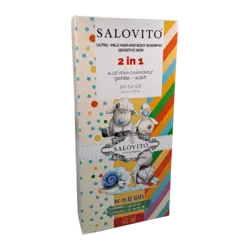 شامپو بسیار ملایم سر و بدن کودک سالوویتو | Salovito Ultra Mild Hair And Body Shampoo